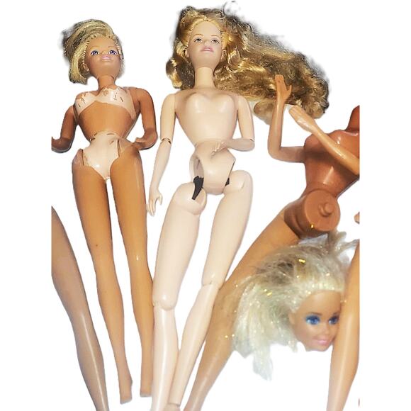 Vintage Barbie Body Doll Parts 66 Lot - Picture 2 of 16